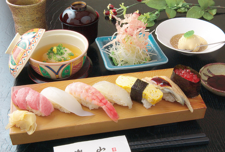 お昼のおまかせ握り