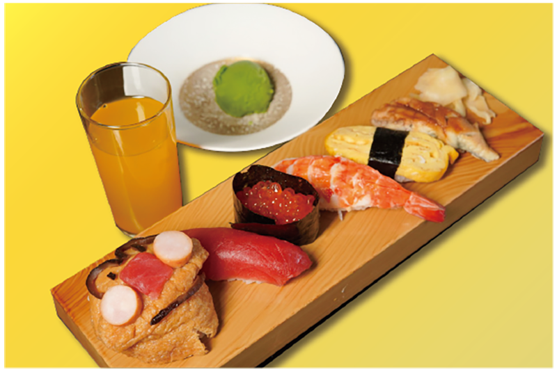 お子様向けのお寿司ならでら吟キッズ